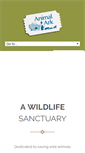 Mobile Screenshot of animalark.org
